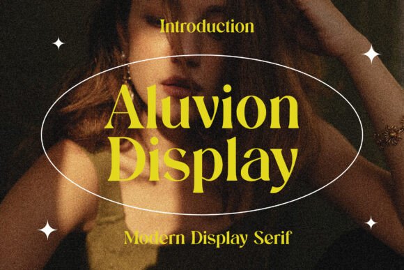 Aluvion Display for Modern Branding Projects