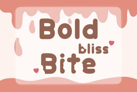 Boldbliss Bitebliss: A Playful Display Font for Modern Editorial Design