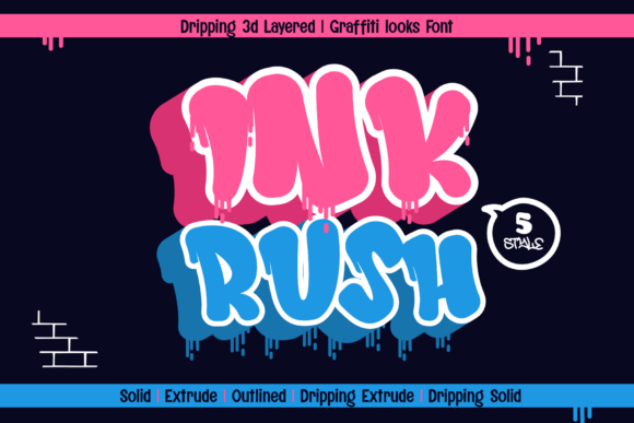 Boost Your Campaign with the Ink Rush Display Font