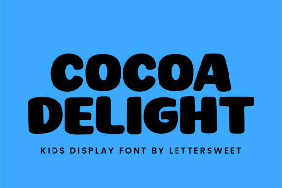 Cocoa Delight Font for Engaging Brand Content