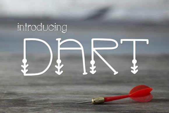 Dart: A Playful Font That Hits the Mark