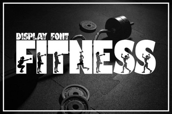 Fitness Font for Dynamic Web Design