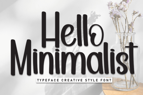 Hello Minimalist: A Playful Display Font for Modern Campaigns