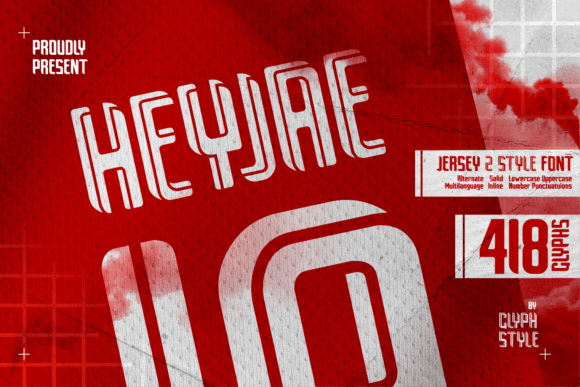 Heyjae: A Sporty Sans Serif Font for Modern Branding