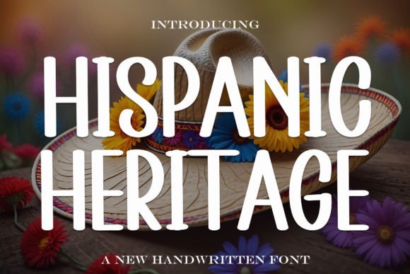 Hispanic Heritage Font for Web Design