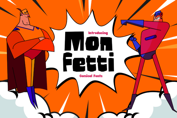 Monfetti Font for Handmade Creations