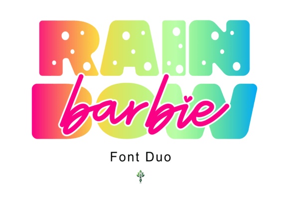 Rainbow Barbie Font for Eye-Catching Campaigns