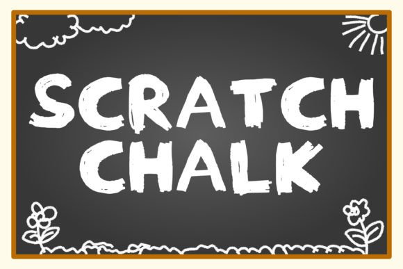 Scratch Chalk: A Display Font for Authentic Web Design