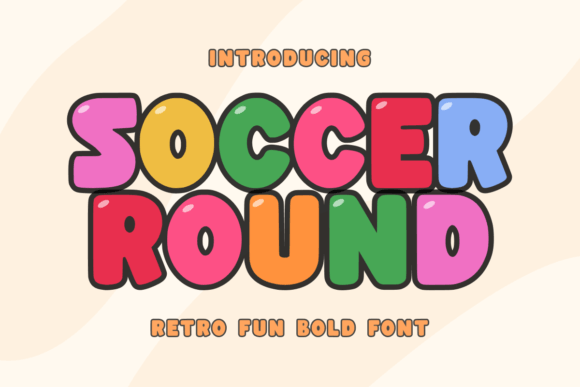 Soccer Round Display Font Review