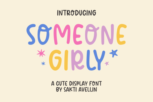Someone Girly: A Playful Font for Web Design Projects