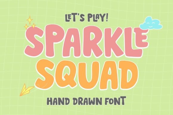 Sparkle Squad: A Playful Font for Handmade Magic