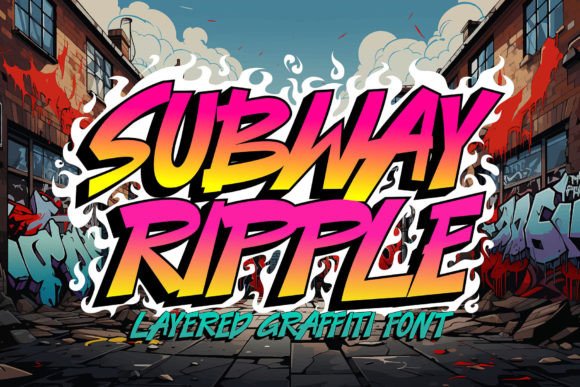 Subawy Ripple Font for Handmade Creations