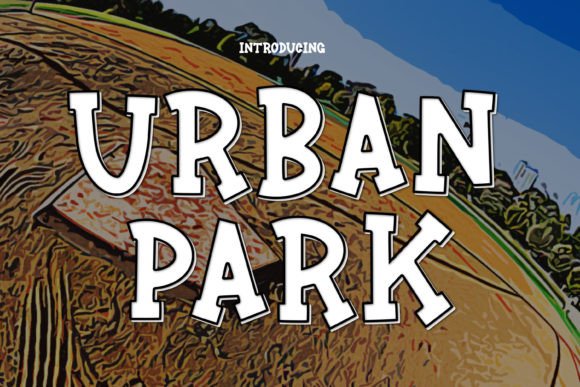 Urban Park Font for Web Design Projects