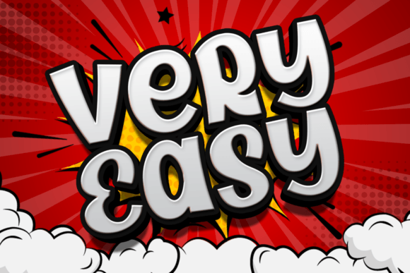 Very Easy: A Bold Font for Creative Makers