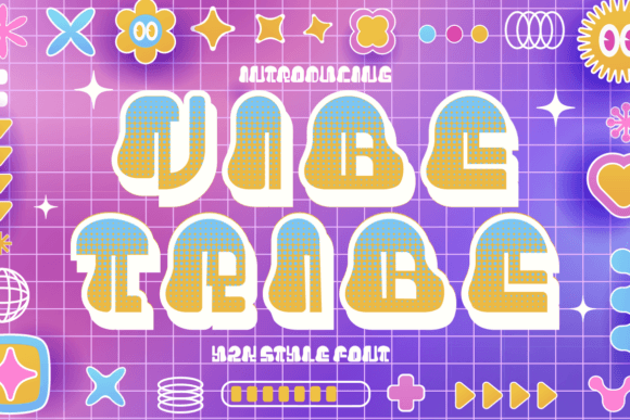 Vibe Tribe: A Y2K Font for Handmade Creations